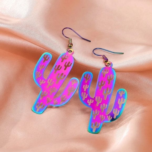 none Jewelry - Cactus earrings